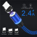 Micro USB LED cable, Magnetic fast charge