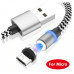 Micro USB LED cable, Magnetic fast charge